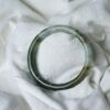 Natural Burma Untreated Burmese Grade Bangle Bracelet 59mm - Image 2