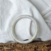 Burma Handmade Jade Bangle Burma Jadeite Bracelet 56mm - Image 3