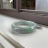 genuine jadeite bangle green grade A jade stone authentic Asian jewelry bracelet 55mm - Image 7