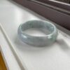 Green Luck Jade Bangle Bracelet, grade A jade gemstone bracelet, Asian jewelry 58mm - Image 8