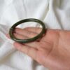 Natural Bangle Bracelet A grade green Jadeite 54 mm BG01540001 - Image 5