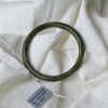 Natural Bangle Bracelet A grade green Jadeite 54 mm BG01540001