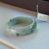 Natural Burma Jade Bangle, Grade A Jadeite Bracelet, Untreated Myanmar Jade Jewelry 50 mm ( - Image 4