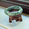 Unique white Jade Bangle Round genuine grade A bracelets 57mm - Image 2