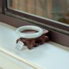Unique Blue Jade Bangle Round genuine grade A bracelets 57mm - Image 4