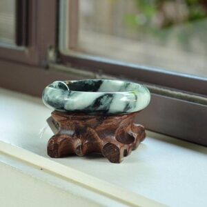 Natural Burma Untreated Burmese Grade Bangle Bracelet 59mm BG01590025