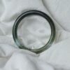 Green Chinese jade bangle, grade A jadeite gemstone bangle, Asian jewelry - Image 2