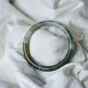 Natural Burma Untreated Burmese Grade Bangle Bracelet 59mm BG01590022