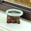 Burmese Untreated Jadeite bangle 53mm - Image 4