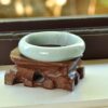 Handmade Jade Bangle Burma Jadeite Bracelet 55mm - Image 3