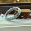 Natural Jade Bangle Green bracelet 58mm - Image 4