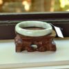 Natural Jadeite Bracelet, genuine grade A bracelets, 56mm - Image 2