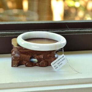 Certified Grade A Jade Bangle bracelet 61mm BG01610010
