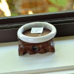 Certified Grade A Jade Bangle bracelet 64mm BG01640002