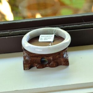 Certified Grade A Jade Bangle bracelet 64mm BG01640002