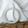 Burma Handmade Jade Bangle Burma Jadeite Bracelet 56mm - Image 2