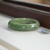 Authentic Natural Jade Bangle Green bracelet 55mm - Image 6