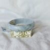 Solid Natural Stone Bracelet 58mm Untreated Green Jade Bangle Burmese Jade Jewelry Gift - Image 2