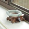 Authentic Natural Jade Bangle Green bracelet 58mm - Image 5