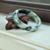 Natural Burma Untreated Burmese Grade Bangle Bracelet 59mm - Image 4