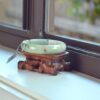 Natural Jade Bangle Green bracelet 58mm - Image 2
