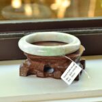 Certificated Natural Burma Untreated Burmese Grade Bangle Bracelet 59mm BG01590028