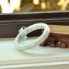 Certificated Natural Burma Untreated Burmese Grade Bangle Bracelet 59mm - Image 4