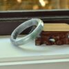 Natural Jade Bangle Green bracelet 58mm - Image 5
