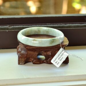 Natural Jadeite Bracelet, genuine grade A bracelets, 56mm BG01560016