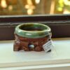 Unique white Jade Bangle Round genuine grade A bracelets 57mm - Image 2