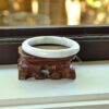 Certified Grade A Jade Bangle bracelet 61mm - Image 3