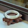 Grade A Myanmar Jadeite Bangle Natural Burmese Jade Bracelet for Women 52 mm ( - Image 3