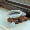 Myanmar Gemstones Jade Bangle Purple bracelet 54mm - Image 4