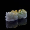 3 Colors Green White Yellow Pixiu statue Jadeite Pendant necklace JPT00000054 - Image 2