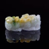 3 Colors Green White Yellow Pixiu statue Jadeite Pendant necklace JPT00000054