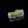 3 Colors Green White Yellow Pixiu statue Jadeite Pendant necklace JPT00000054 - Image 5