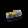 3 Colors Green White Yellow Pixiu statue Jadeite Pendant necklace JPT00000054 - Image 6