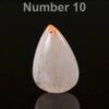 Red Phantom Quartz Pendant, Teardrop Gemstone Focal Bead - Image 10