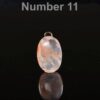 Red Phantom Quartz Pendant, Teardrop Gemstone Focal Bead - Image 11