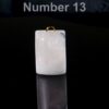 Red Phantom Quartz Pendant, Teardrop Gemstone Focal Bead - Image 13