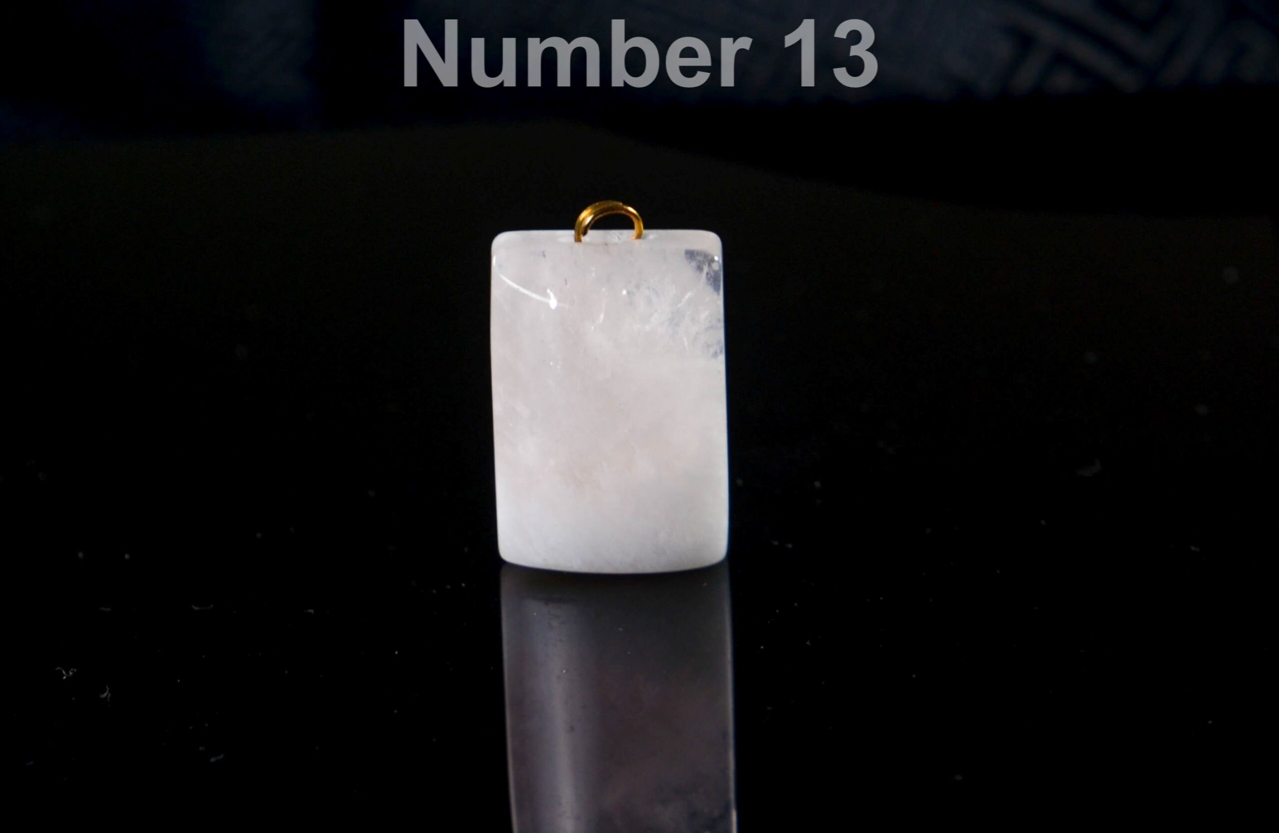 Red Phantom Quartz Pendant, Teardrop Gemstone Focal Bead - Image 14