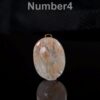 Rare Natural Red Phantom Quartz Puffy Teardrop Pendant Side Drilled Gemstone Focal Bead - Image 4