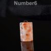 Rare Natural Red Phantom Quartz Puffy Teardrop Pendant Side Drilled Gemstone Focal Bead - Image 6