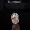 Rare Natural Red Phantom Quartz Puffy Teardrop Pendant Side Drilled Gemstone Focal Bead - Image 7