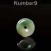 Jadeite Donut Pendant: Natural Green Lavender Colors (Handmade) JPT00000083 - Image 9
