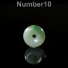Jadeite Donut Pendant: Natural Green Lavender Colors (Handmade) JPT00000083 - Image 10
