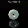 Jadeite Donut Pendant, Green Lavender Burma Jade (Hand-Carved, 20-26mm) JPT00000084 - Image 6