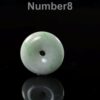 Jadeite Donut Pendant, Green Lavender Burma Jade (Hand-Carved, 20-26mm) JPT00000084 - Image 8