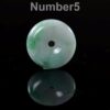 Green lavender Jadeite donut Pendant Necklace JPT00000086 - Image 5