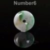 Green lavender Jadeite donut Pendant Necklace JPT00000086 - Image 6